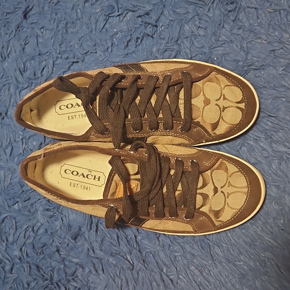 Coach Canvas Shoes